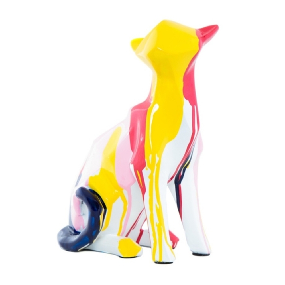 Interior illusions plus cat splatter art‎ 8.25"